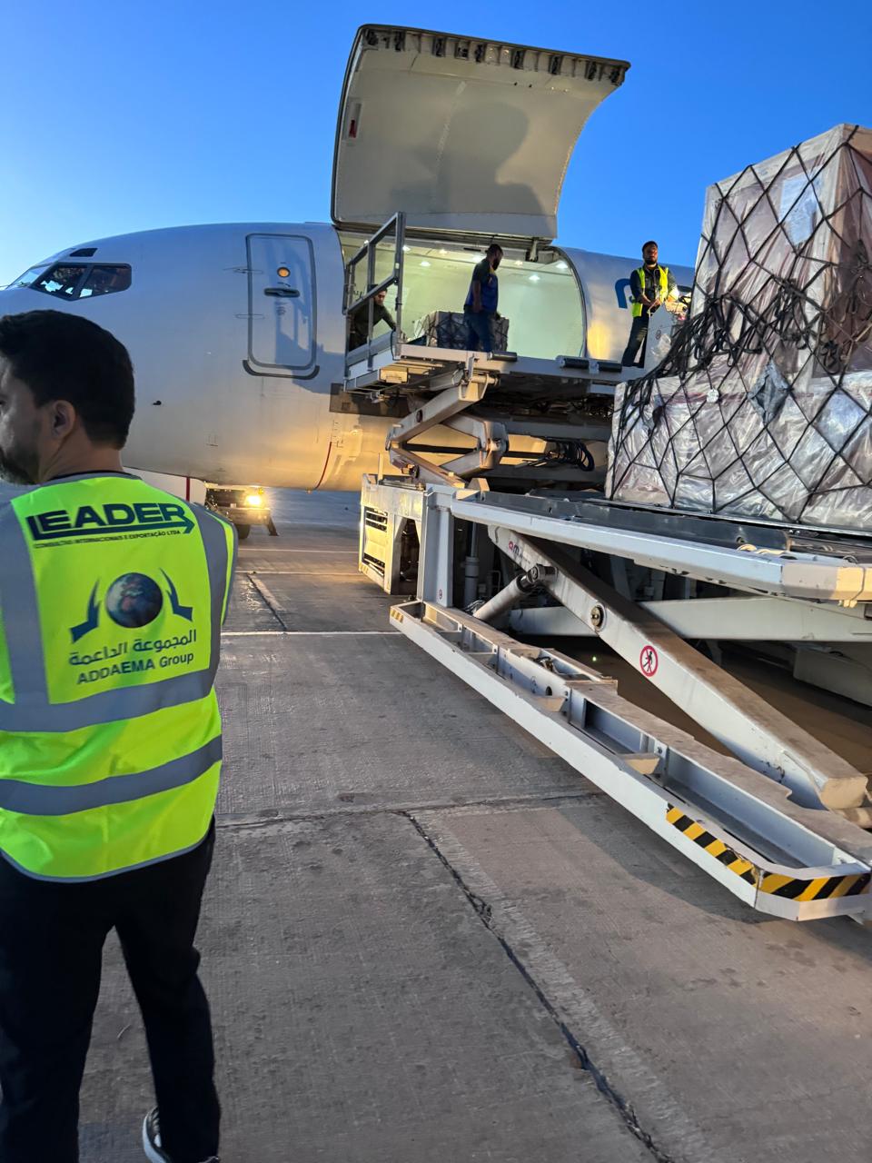 Equipe Leader Carregamento Aéreo